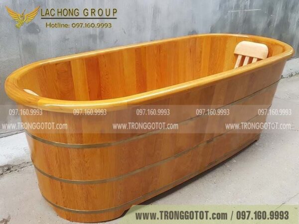 thùng tắm gỗ pơ mu