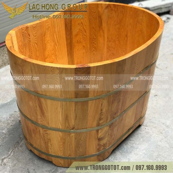 bồn tắm gỗ
