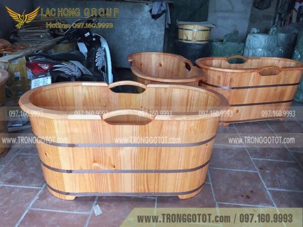 bồn tắm gỗ hà nội
