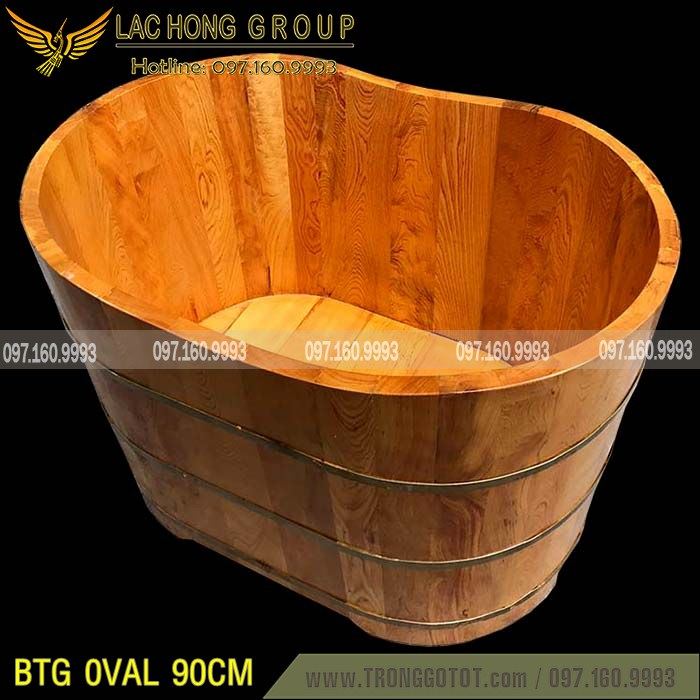 BỒN TẮM GỖ PƠ MU DÀI 90CM BỒN TẮM GỖ PƠ MU DÀI 90CM